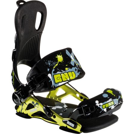 GNU Park Green 2012 Guys Snowboard Bindings