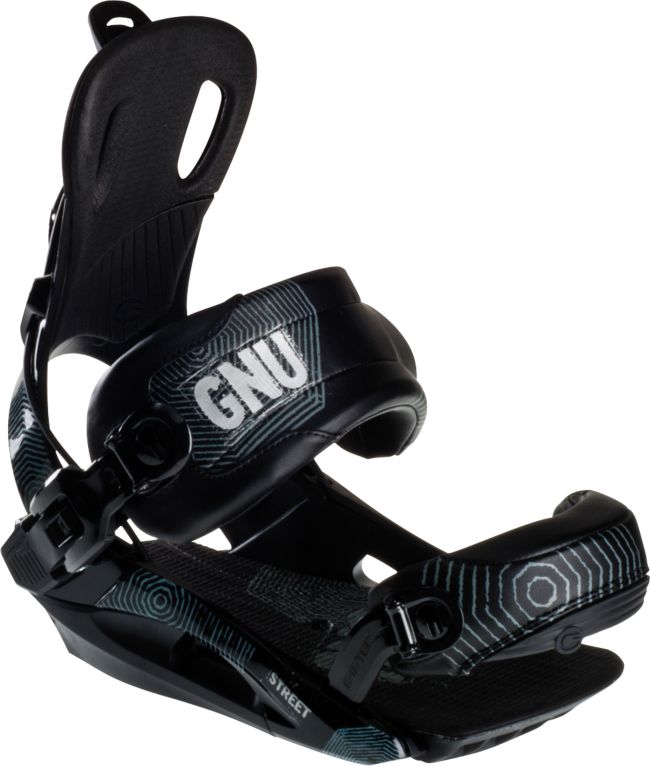 GNU Street Black 2012 Guys Snowboard Bindings