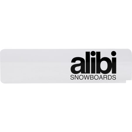 Alibi Snowboards 9" 2012 Clear Scraper