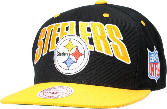 NFL Pittsburg Steelers Flashback Mitchell & Ness Snapback Hat