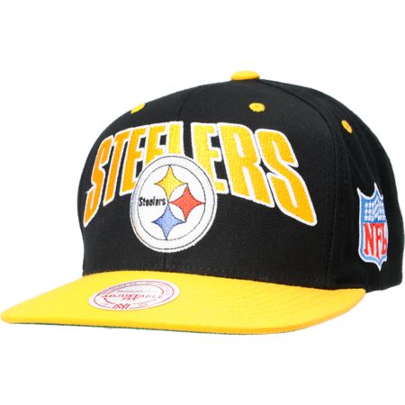 NFL Pittsburg Steelers Flashback Mitchell & Ness Snapback Hat