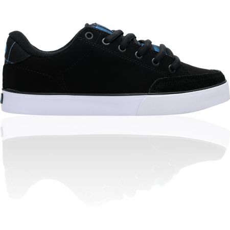 Circa AL 50 Black & Blue Plaid Nubuck Skate Shoe