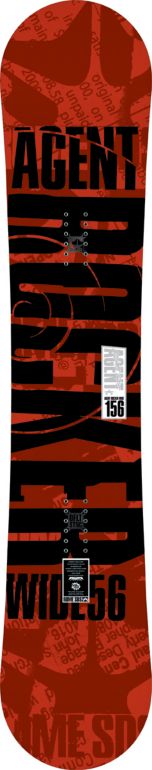 Rome Agent Rocker 156cm Wide 2012 Guys Snowboard
