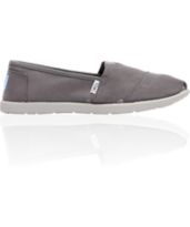 Toms Classic Ash Canvas Slip-On Boys Shoe