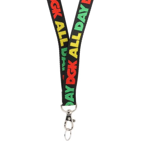 DGK All Day Rasta Lanyard