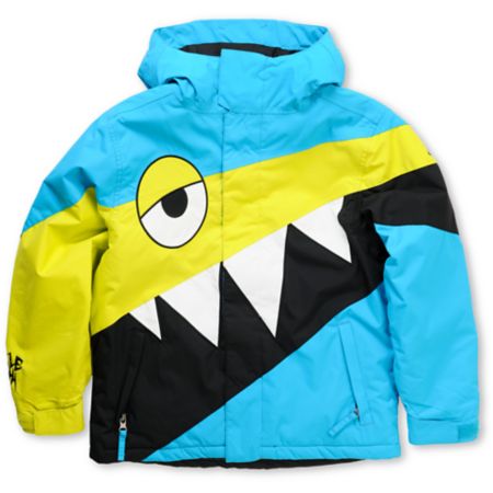 686 Mannual Snaggletooth 2012 Boys 5K Snowboard Jacket