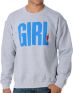 Girl Big Girl Heather Grey Crewneck