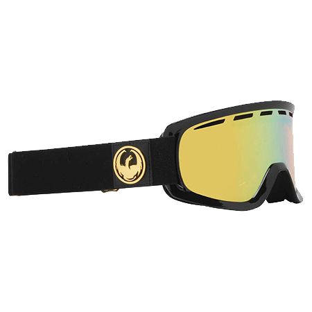 Dragon D2 Jet Gold & Ion Snowboard Goggles
