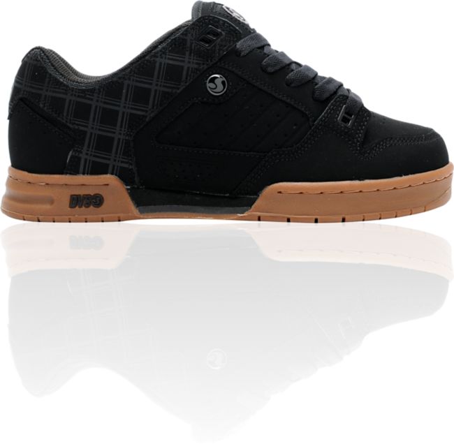 DVS Militia Black & Gum Skate Shoe