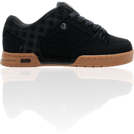 DVS Militia Black & Gum Skate Shoe