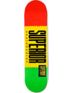Superior Rasta Logo Wrap 7.75 Skateboard Deck