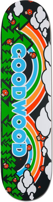 Goodwood Double Rainbow 8.0 Skateboard Deck