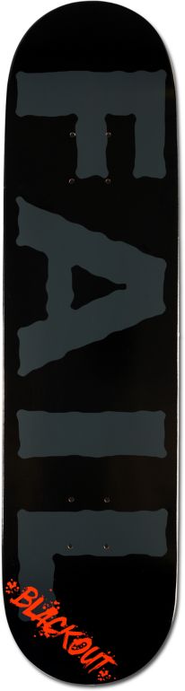 Blackout Fail 8.0 Skateboard Deck