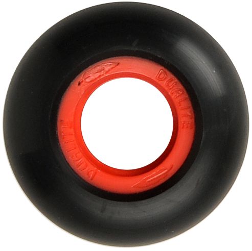 Form Dualite Black & Red 52mm Skateboard Wheels