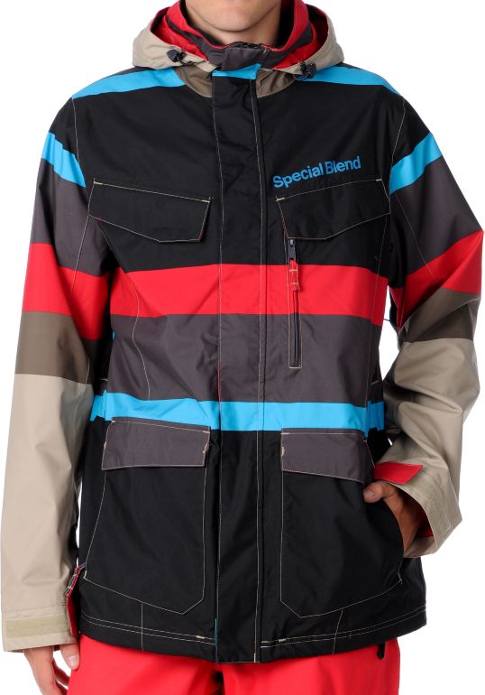 Special Blend Circa Tan Lines 10K 2012 Guys Snowboard Jacket