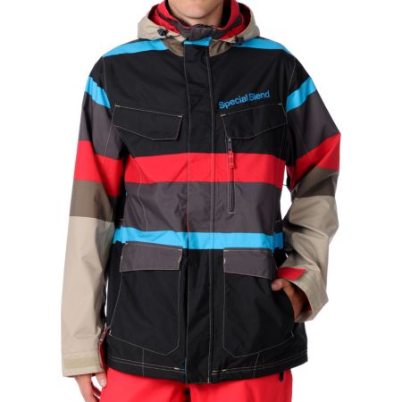 Special Blend Circa Tan Lines 10K 2012 Guys Snowboard Jacket