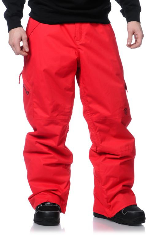Special Blend Strike Red 10K Snowboard Pants