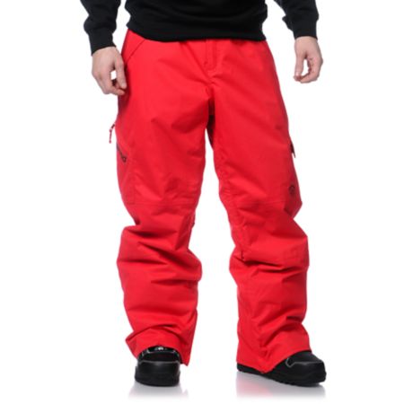 Special Blend Strike Red 10K Snowboard Pants