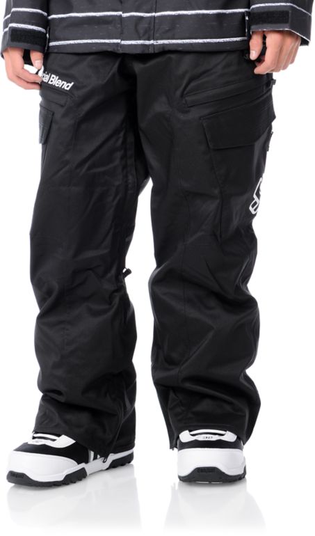 Special Blend Annex 2012 Black 15K Guys Snowboard Pants