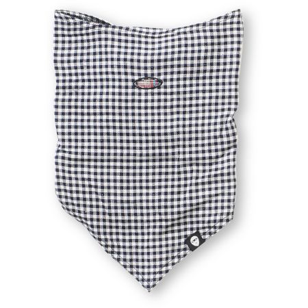 Airhole Black Plaid Reversible Face Mask Bandana