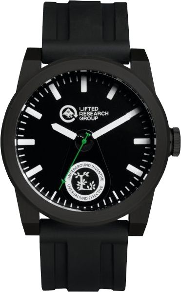 LRG Volt Black Analog Watch