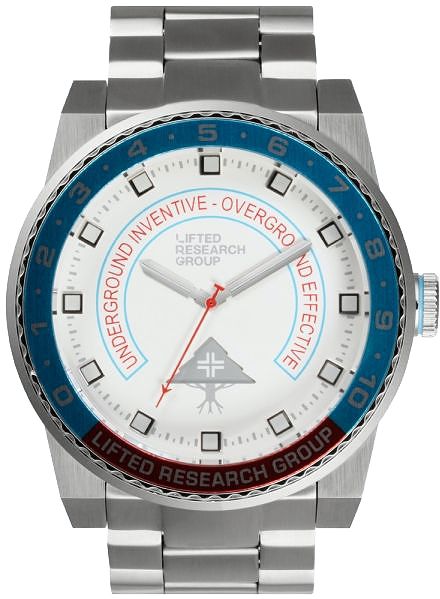 LRG Yacht White, Blue, & Silver Watch