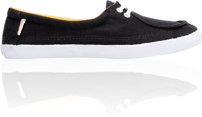 Vans Girls Rata Lo Black Hemp Shoes