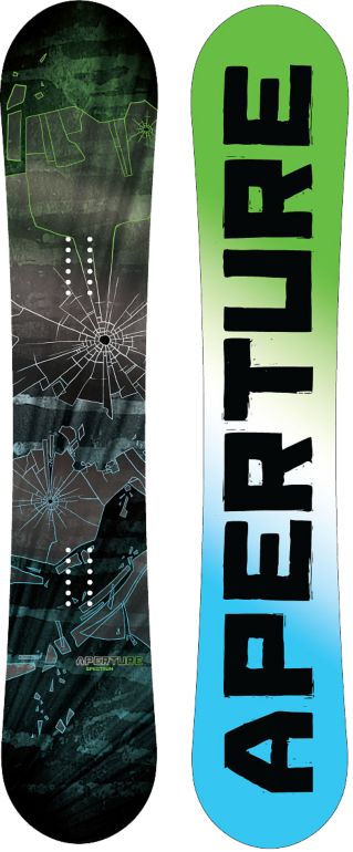 Aperture Spectrum 144cm 2012 Rasta Boys Snowboard