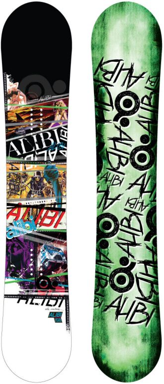 Alibi Sicter 156cm 2012 Guys Snowboard