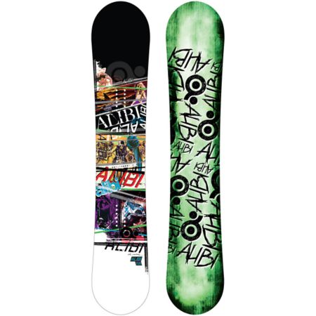 Alibi Sicter 157cm Wide 2012 Guys Snowboard