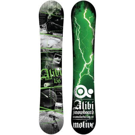 Alibi Motive 156cm 2012 Guys Snowboard