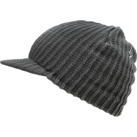 Volcom Full Stone Gunmetal Visor Beanie