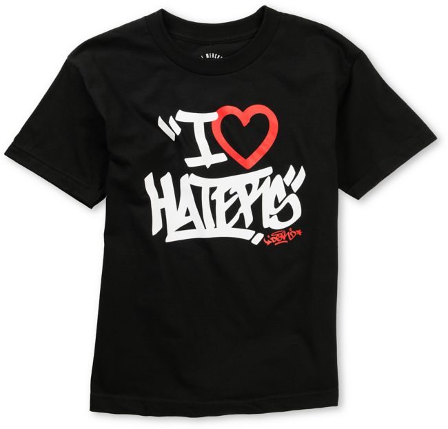 DGK Boys Tag Motivation Black Tee Shirt