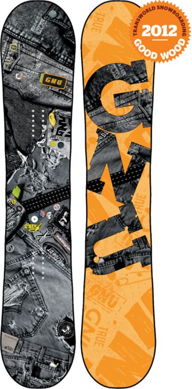 GNU Riders Choice C2 BTX 158cm Wide 2012 Guys Snowboard