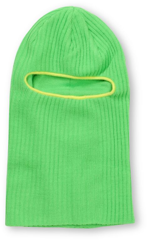 Coal Clava Green Knit Facemask Beanie