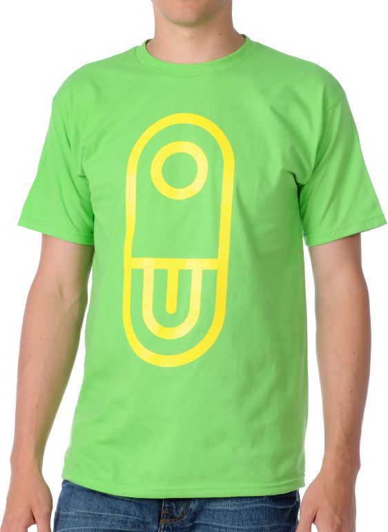 Airblaster Airpill Classic Lime Green Tee Shirt