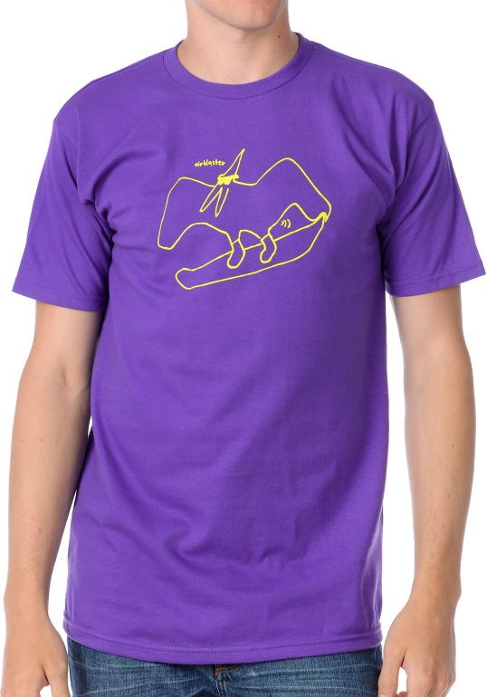 Airblaster Boarder Purple Tee Shirt