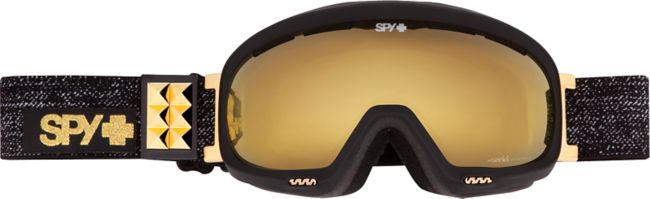Spy Bias Occult Bronze & Gold Stud 2012 Girls Snowboard Goggles