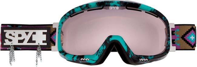 Spy Bias Pink & Silver Mirror 2012 Snowboard Goggles