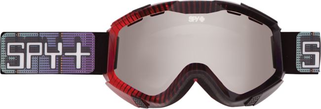Spy Zed SB Bronze 2012 Silver Mirror Snowboard Goggles