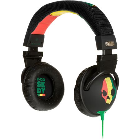 Skullcandy Hesh Scout Rasta Headphones
