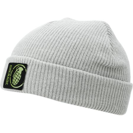 Grenade Max Fold Grey Beanie 
