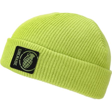 Grenade Max Lime Fold Beanie