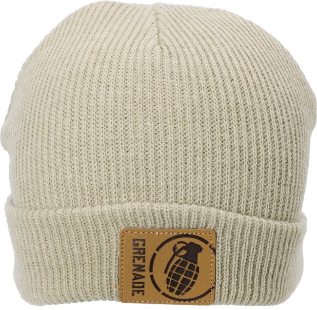 Grenade Max Fold Tan Beanie
