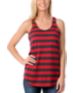 Zine Girls Charcoal & Red Racerback Tank Top