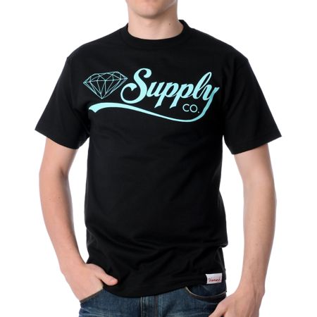 Diamond Supply Diamondaire Black Tee Shirt