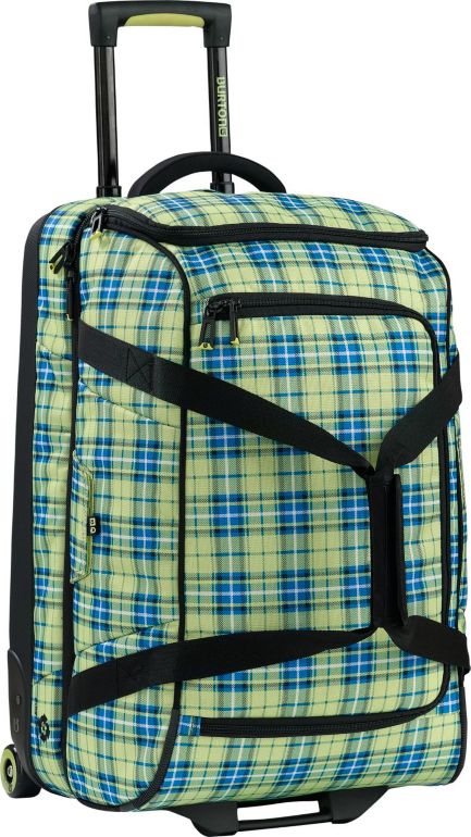 Burton Wheelie Cargo Gypsy Plaid Roller Bag