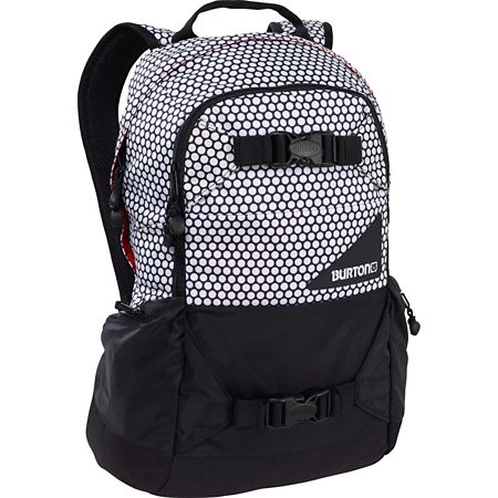 Burton Day Hiker White Dot Board Backpack