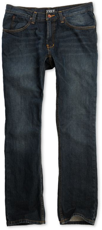 Free World Night Train Rinse Tint Regular Fit Jeans