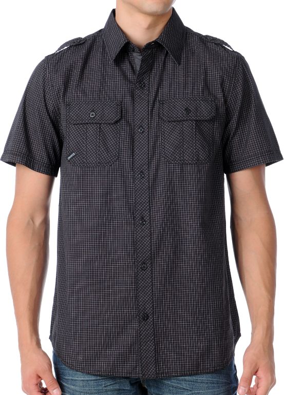 Dravus Depot Black Woven Shirt